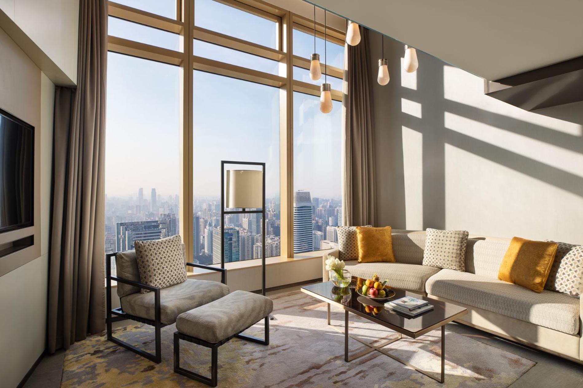 Jumeirah Guangzhou-Complimentary Shuttle Bus To Canton Fair Complex Екстериор снимка