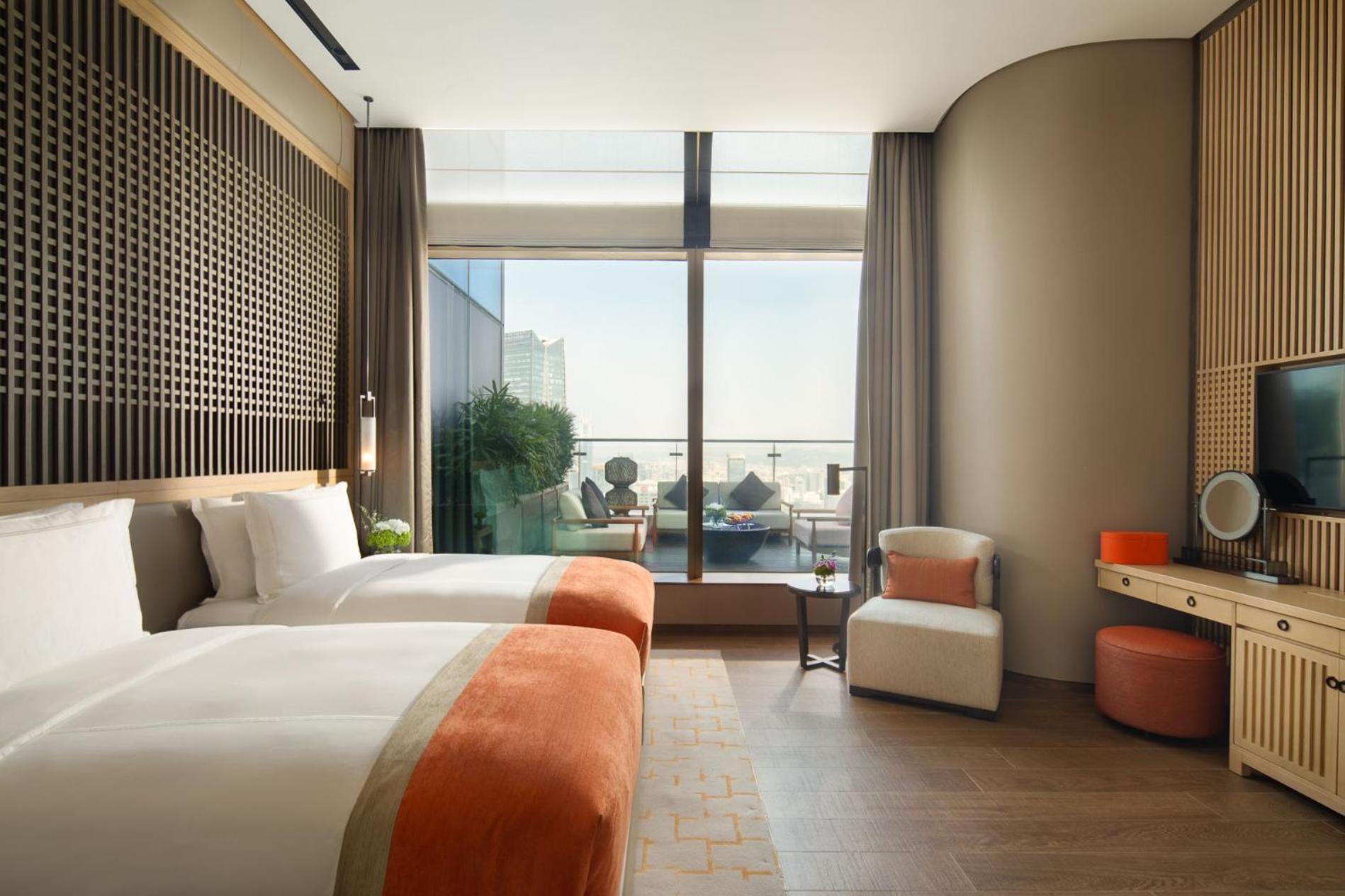 Jumeirah Guangzhou-Complimentary Shuttle Bus To Canton Fair Complex Екстериор снимка