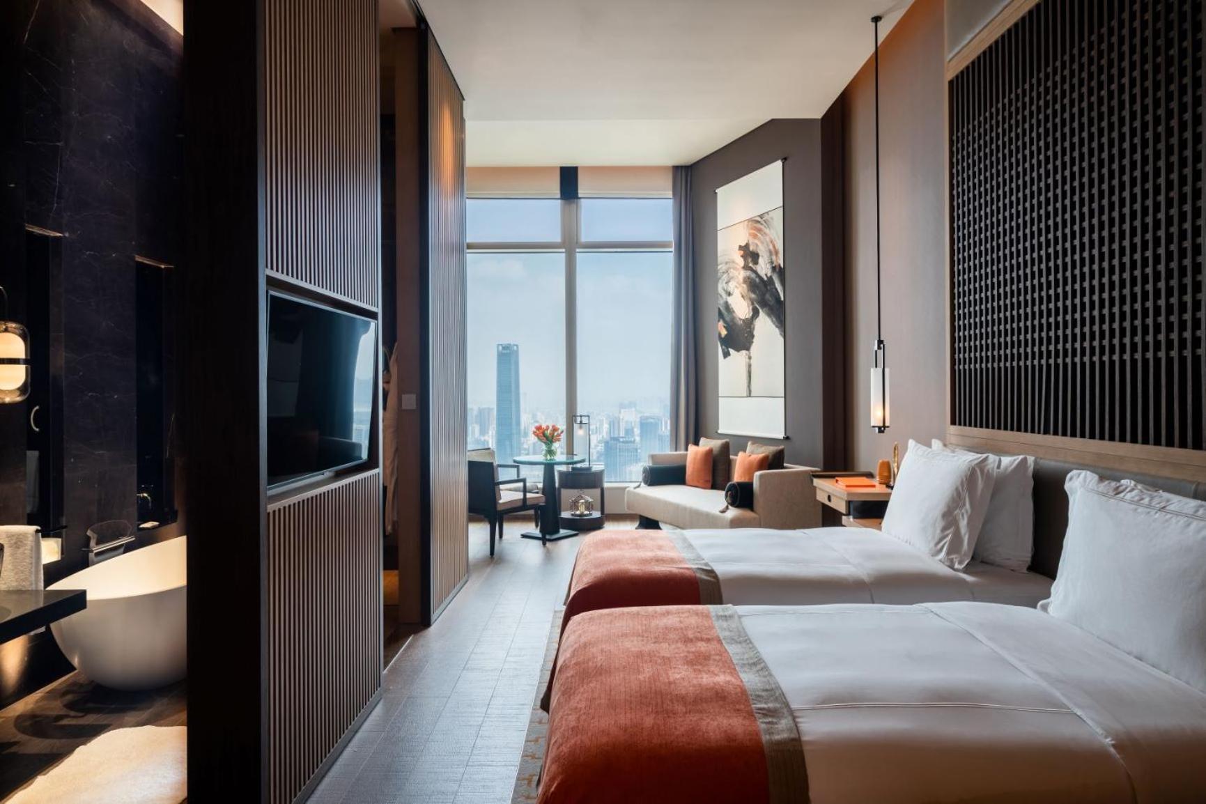 Jumeirah Guangzhou-Complimentary Shuttle Bus To Canton Fair Complex Екстериор снимка